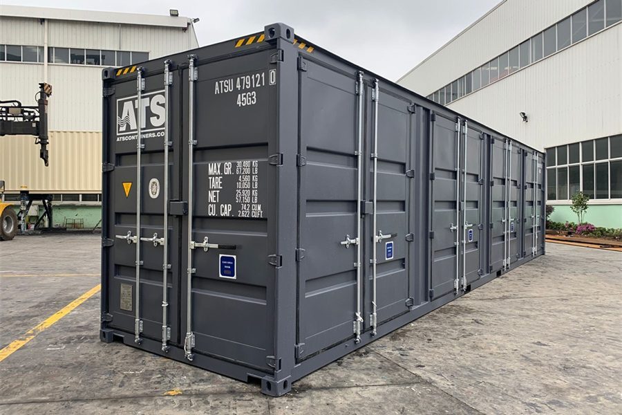 40' New High Cube With Side Doors ATS Containers