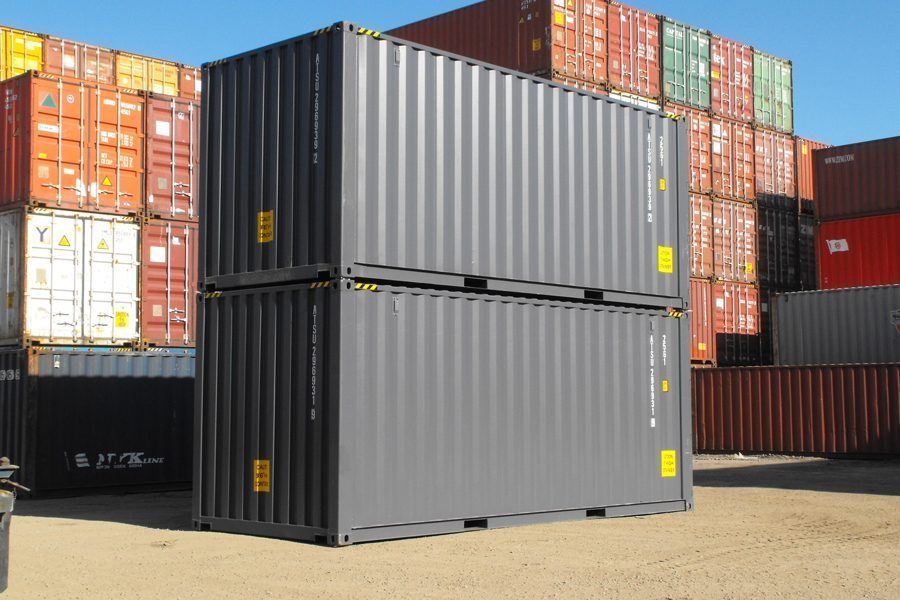 Shipping Container Lock & Stacks