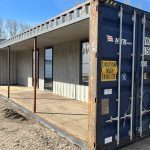 40 foot used container with openings