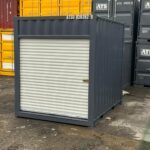 10 foot high cube container roll up door