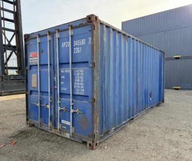 Used damaged 20ft shipping container on clearance in Edmonton