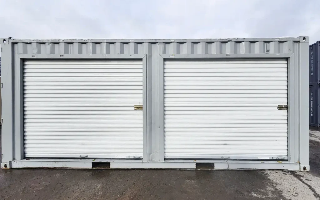 Conteneur 20 pieds usagé avec accès latéral – article en liquidation