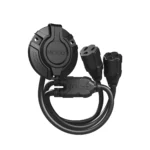 Prise électrique NOCO (prise electrique) extérieure avec capuchon et répartiteur en Y pour alimentation de conteneur maritime, accessoire de modification Conteneurs ATS.