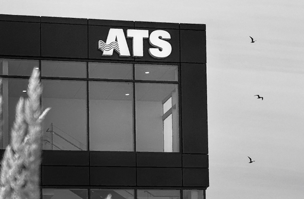 ATS Containers head office building exterior in Montreal, Canada.