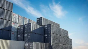 Wide-angle view of various 20ft and 40ft shipping containers in a Canadian depot, illustrating price variations by size and condition. Understanding the average costs of new and used shipping containers across Canada. A comprehensive visual guide comparing the costs of different shipping container sizes and types available for sale in Canada. This image supports our breakdown of pricing factors including location, container grade, and current market trends in 2026.