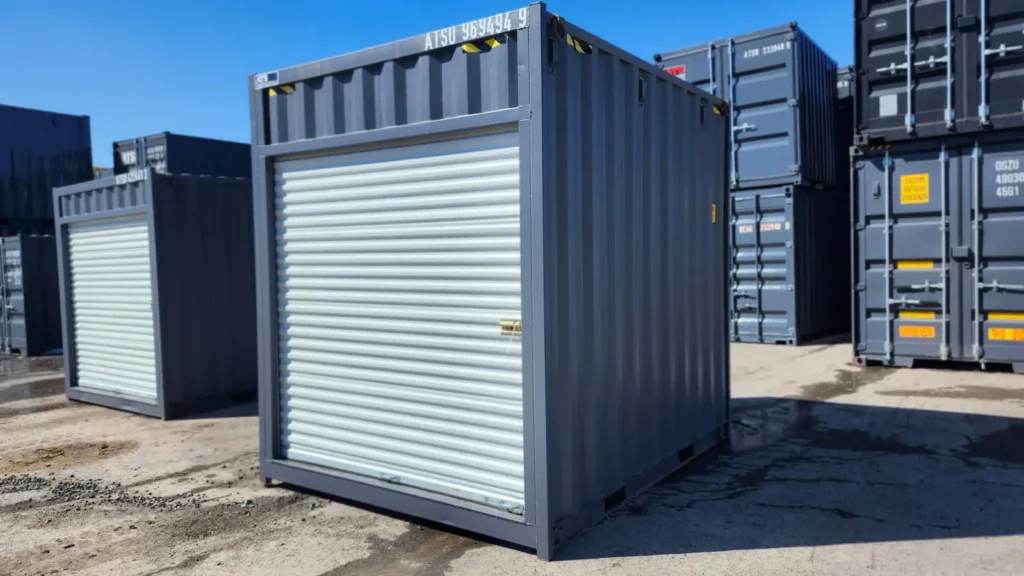 10ft-high-cube-rollup-door-container-front-view