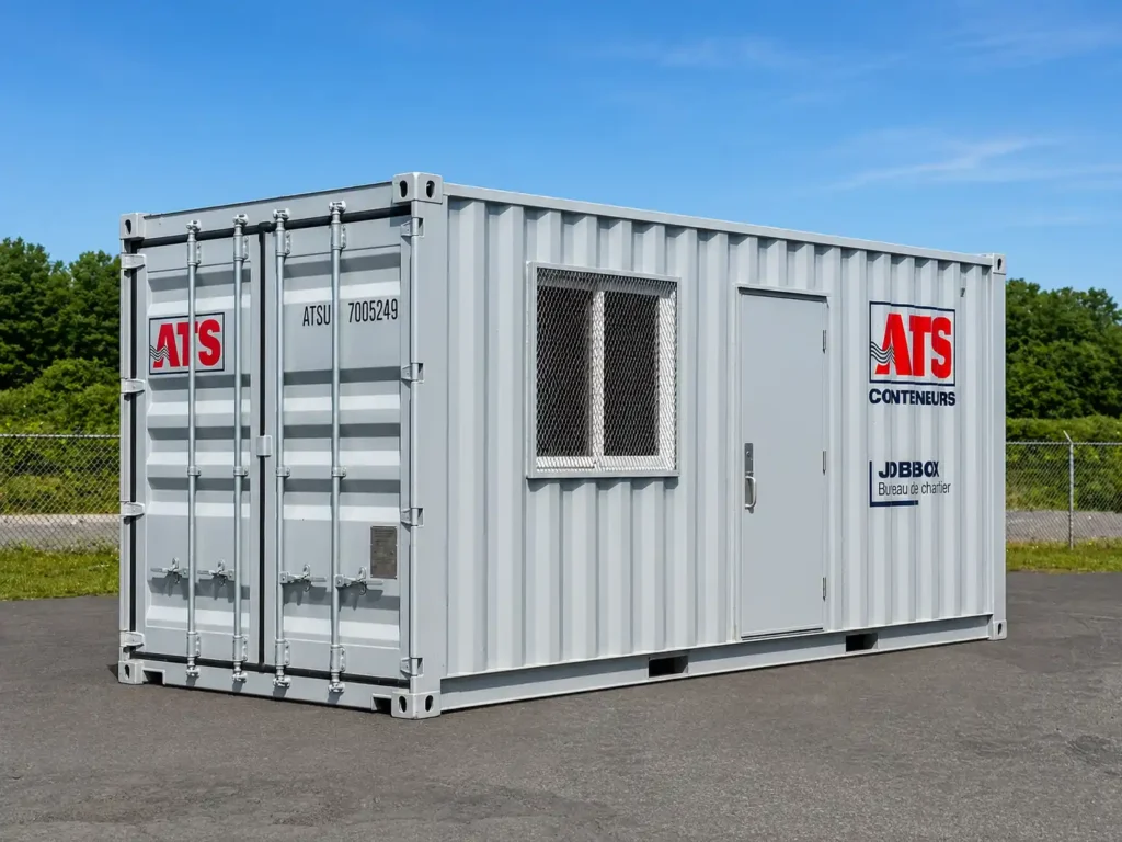 20-foot Job Box mobile office container for construction sites