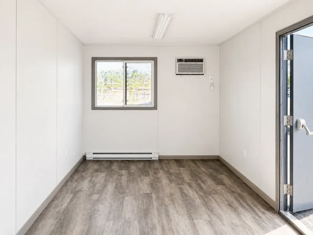 Bureau mobile de 20 pieds isolé avec fenêtres et installation électrique