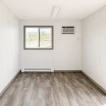 Bureau mobile de 20 pieds isolé avec fenêtres et installation électrique