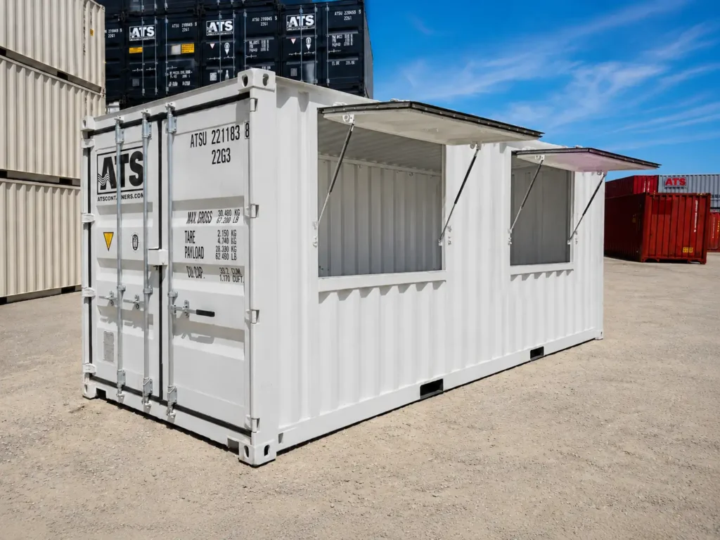 20 FT Event Kiosk Container