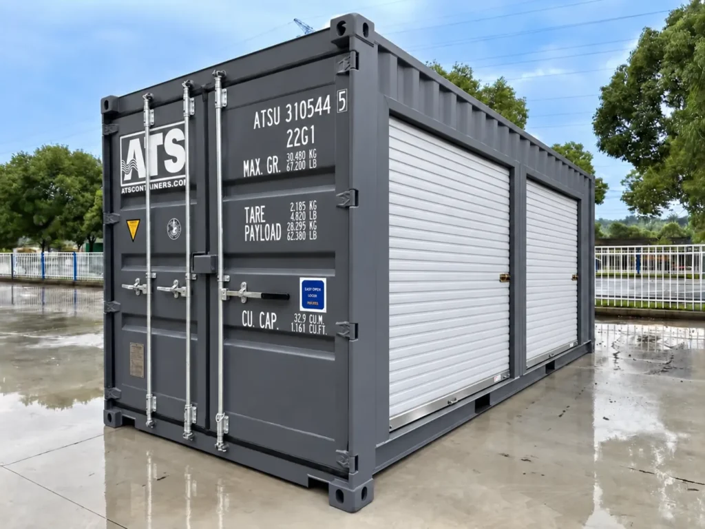 20′ Container w/ Dual Roll-Up Doors